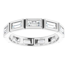 Charger l&#39;image dans la galerie, Platine 1 CTW Diamond Eternity Band
