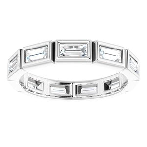 Platine 1 CTW Diamond Eternity Band