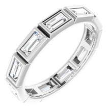 Charger l&#39;image dans la galerie, Platine 1 CTW Diamond Eternity Band
