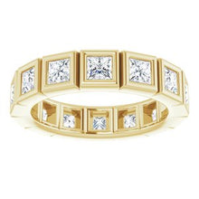 Load image into Gallery viewer, 14K Yellow 2 1/4 CTW Diamond Eternity Band
