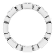Charger l&#39;image dans la galerie, Bracelet d&#39;éternité en platine 3/4 CTW Diamond
