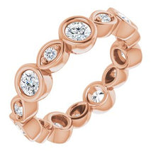 Charger l&#39;image dans la galerie, 14K Rose 1 CTW Diamond Eternity Band
