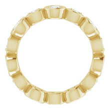 Charger l&#39;image dans la galerie, Bracelet d&#39;éternité en diamant 14K jaune 1 CTW
