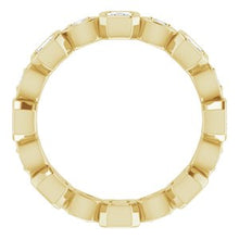 Load image into Gallery viewer, 14K Yellow 1 CTW Diamond Eternity Band
