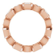 Charger l&#39;image dans la galerie, Bracelet d&#39;éternité en diamant 14K Rose 1 3/8 CTW
