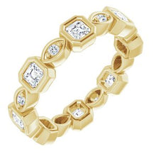 Load image into Gallery viewer, 14K Yellow 1 CTW Diamond Eternity Band
