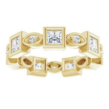 Load image into Gallery viewer, 14K Yellow 1 1/4 CTW Diamond Eternity Band
