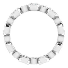 Load image into Gallery viewer, 14K White 1 CTW Diamond Eternity Band
