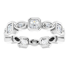 Load image into Gallery viewer, 14K White 1 1/4 CTW Diamond Eternity Band
