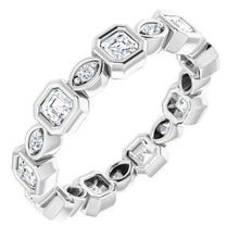 Load image into Gallery viewer, 14K White 1 CTW Diamond Eternity Band
