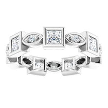 Charger l&#39;image dans la galerie, Bracelet d&#39;éternité en diamant 14K blanc 1 1/4 CTW

