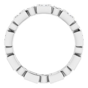Bracelet d'éternité en diamant blanc 9/10 CTW 14K