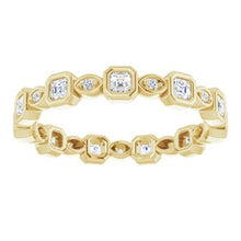Charger l&#39;image dans la galerie, Bracelet d&#39;éternité diamant 14K jaune 5/8 CTW
