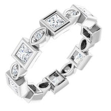 Charger l&#39;image dans la galerie, Bracelet d&#39;éternité en diamant 14K blanc 1 1/4 CTW
