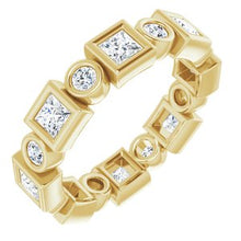 Load image into Gallery viewer, 14K Yellow 1 1/8 CTW Diamond Eternity Band
