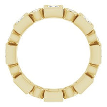 Load image into Gallery viewer, 14K Yellow 1 1/8 CTW Diamond Eternity Band
