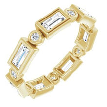 Load image into Gallery viewer, 14K Yellow 1 1/6 CTW Diamond Eternity Band
