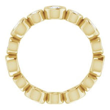 Charger l&#39;image dans la galerie, Bracelet d&#39;éternité en diamant 14K jaune 1 1/5 CTW
