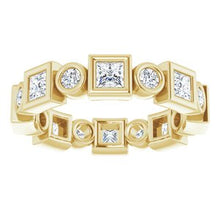 Load image into Gallery viewer, 14K Yellow 1 1/8 CTW Diamond Eternity Band
