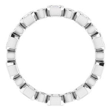 Charger l&#39;image dans la galerie, Bracelet d&#39;éternité en platine 3/4 CTW Diamond
