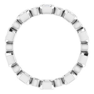 Bracelet d'éternité en diamant blanc 14K 3/4 CTW
