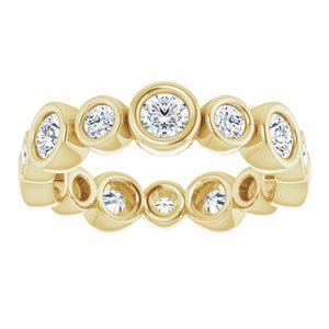Bracelet d'éternité en diamant 14K jaune 1 1/5 CTW