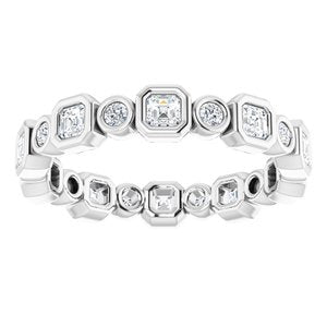 Bracelet d'éternité en diamant blanc 14K 3/4 CTW