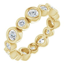 Charger l&#39;image dans la galerie, Bracelet d&#39;éternité en diamant 14K jaune 1 1/5 CTW

