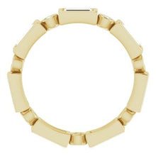 Load image into Gallery viewer, 14K Yellow 1 1/6 CTW Diamond Eternity Band
