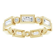 Load image into Gallery viewer, 14K Yellow 1 1/6 CTW Diamond Eternity Band

