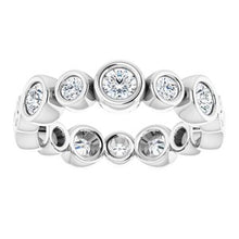 Charger l&#39;image dans la galerie, Bracelet d&#39;éternité en diamant 14K blanc 1 CTW
