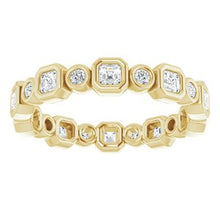 Load image into Gallery viewer, 14K Yellow 5/8 CTW Diamond Eternity Band
