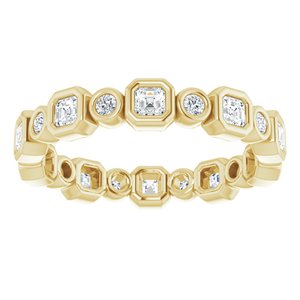 14K Yellow 5/8 CTW Diamond Eternity Band
