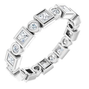 Bracelet d'éternité en platine 3/4 CTW Diamond