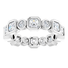 Load image into Gallery viewer, Platinum 1 5/8 CTW Diamond Eternity Band
