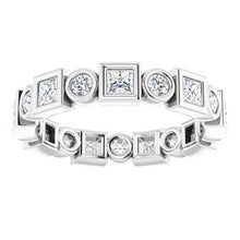 Charger l&#39;image dans la galerie, Platine 1 CTW Diamond Eternity Band
