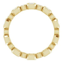 Load image into Gallery viewer, 14K Yellow 5/8 CTW Diamond Eternity Band
