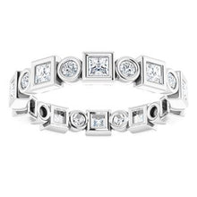 Charger l&#39;image dans la galerie, Bracelet d&#39;éternité en platine 3/4 CTW Diamond
