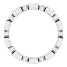 Charger l&#39;image dans la galerie, Bracelet d&#39;éternité en platine 3/4 CTW Diamond
