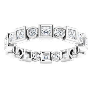 Bracelet d'éternité en diamant blanc 14K 3/4 CTW