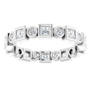 Bracelet d'éternité en platine 3/4 CTW Diamond