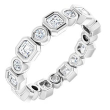 Load image into Gallery viewer, 14K White 1 CTW Diamond Eternity Band
