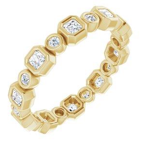 Bracelet d'éternité diamant 14K jaune 5/8 CTW