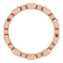 Charger l&#39;image dans la galerie, Bracelet d&#39;éternité en diamant 14K Rose 5/8 CTW
