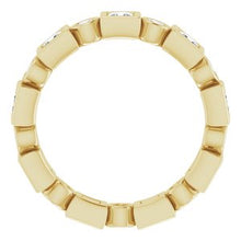 Load image into Gallery viewer, 14K Yellow 1 1/8 CTW Diamond Eternity Band
