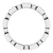 Charger l&#39;image dans la galerie, Bracelet d&#39;éternité en diamant 14K blanc 1 1/8 CTW
