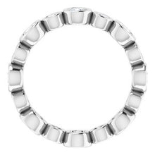 Charger l&#39;image dans la galerie, Bracelet éternité diamant 14K blanc 1 1/5 CTW
