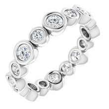 Charger l&#39;image dans la galerie, Bracelet éternité diamant 14K blanc 1 1/5 CTW
