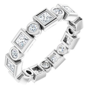 Bracelet d'éternité en platine 1 1/8 CTW Diamond