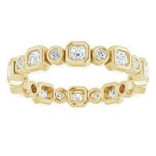 Charger l&#39;image dans la galerie, Bracelet d&#39;éternité diamant 14K jaune 5/8 CTW
